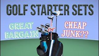 Golf Club Starter Sets / Should Beginners Buy Them