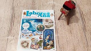  REVISTA DE NAVIDAD 2024  PUNTO DE CRUZ   #flosstube #crosstitch #diycostura