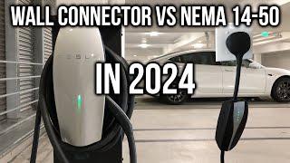 Tesla Model 3 or Y Wall Connector vs. NEMA 14-50 in 2024