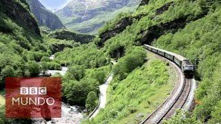 Flam: ¿el viaje en tren más hermoso del mundo? - BBC Mundo