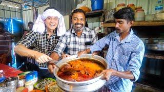 Spicy Indian Food!! TODDY SHOP - Fish Head Curry + Fresh Coconut Toddy in Kerala, India!