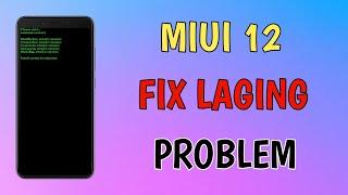 How To Fix Miui 12 Lag | Miui 12 Lag Fix | Miui 12 Hang Problem | Miui 12 Lag Problem |  #shorts