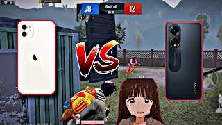 1v1 Room iPhone vs oppo a78 5g || 