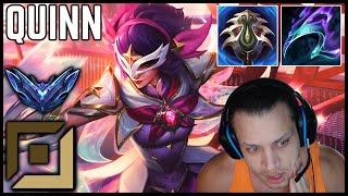  Tyler1 CAN I GET OUT OF DIAMOND? | Quinn ADC Full Gameplay | Season 14 ᴴᴰ