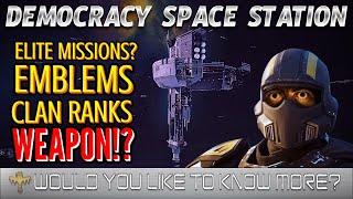 The Democracy Space Station is a Weapon? What Can We Expect