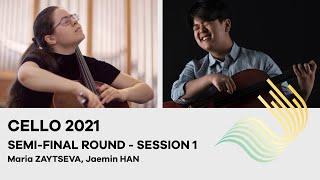 Geneva International Music Competition - SEMI-FINALS CELLO | Session 1