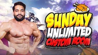 BGMI Sunday Free Unlimited Custom Room !! With Commentary | BGMI Live  | Paytm Prize | Gamer Baba