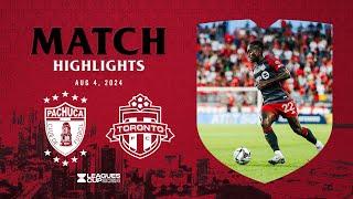 MATCH HIGHLIGHTS: Toronto FC vs C.F. Pachuca  | August 4, 2024