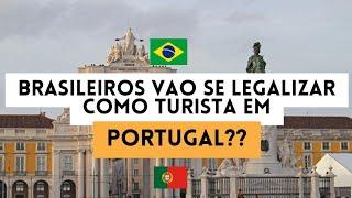 Brasileiros poderão entrar como turistas em Portugal e pedir residência???!