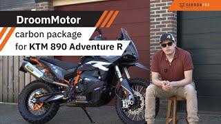 Droommotor about KTM Adventure 890 Carbon Kit - CarbonFox Group opinion