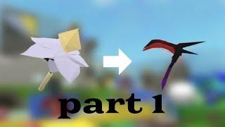 Journey To Dark Scythe! Part 1 | bee swarm simulator