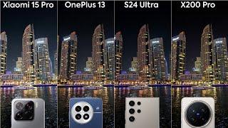 Xiaomi 15 Pro vs OnePlus 13 vs Samsung S24 Ultra vs Vivo X200 Pro Camera Test