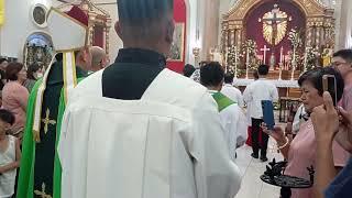 Mater Dolorosa Parish Diocese of Tarlac Bishop mass Entrance Procession