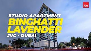 Luxurious Studio Apartment in Binghatti Lavender, Jumeirah Village Circle - Dubai