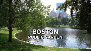  Boston - Public Garden  (4K)