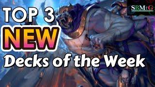 Top 3 New Decks of the Week | DFT Standard Week 2 | Mtg