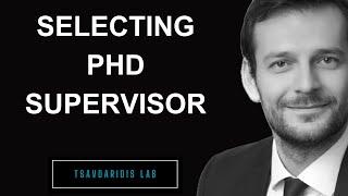 How to find the best Supervisor | for students and researchers (from UG to PGRs and PDRAs)  | E7