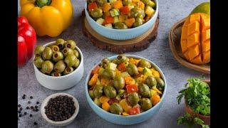 Spanish Olive and Mango Salsa