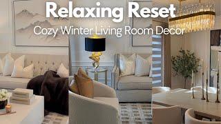 Cozy Winter Living Room Decor: A Relaxing Home Refresh