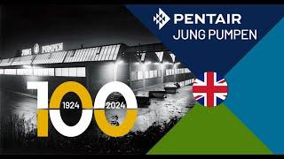 Go on a journey through 100 years of Pentair Jung Pumpen company history from 1924 to 2024