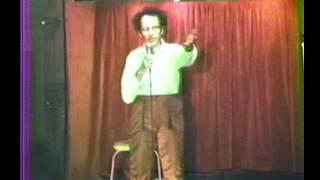 Comedian Larry Greenblatt at the Natural Fudge Cafe 3-12-91