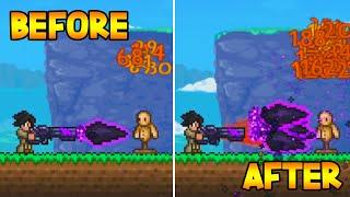 Terraria, But Damaging Enemies UPGRADE My Guns...