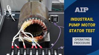 Industrail Pump Motor Stator Tester