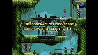 Flashback 25th Anniversary - Expert Walkthrough Part 1 ( No Damage )