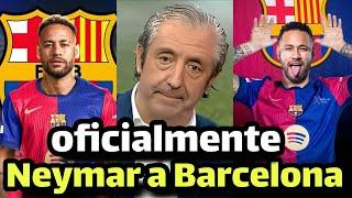 Urgente Josep Pedrrrolol anuncia el regreso de Neymar a Barcelona después del partido de la Sociedad