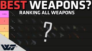 RANKING ALL WEAPONS BEST TO WORST - PUBG