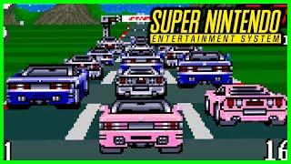 SNES Gameplay - Top Gear Extreme Edition [4K, 60fps]