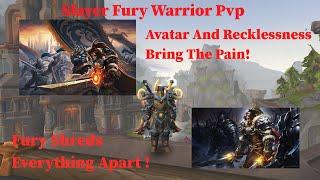 Slayer Fury Warrior - (Solo Rated Battleground Blitz #1) - Wow The War Within 11.1