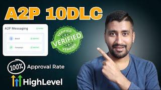 A2P 10DLC Registration for GHL GoHighLevel - Easy Step by Step Tutorial