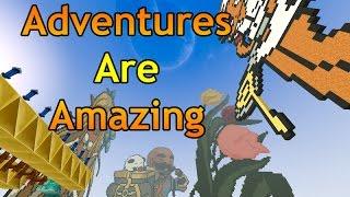 ADVENTURES ARE AMAZING! - Creativerse Adventures - Trying Out R39 Update