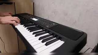 Пример звуков синтезатора yamaha psr e383. В режиме split бас и piano&pad1