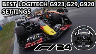 F1 24 Logitech G923 Settings