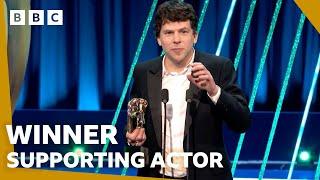 Jesse Eisenberg accepts Kieran Culkin's Supporting Actor award | BAFTA Film Awards 2025