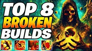 TOP 8 BROKEN BUILDS IN LEGACY OF PHRECIA EVENT! (POE 1 BUILDS)