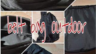 belt bag outdoor  .how it doing  easy step. DIY #sewerbag#sewers#sewingtutorial  #sewingtips