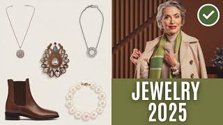 Jewelry Trends: What's IN and What's OUT for Women Over 50! Winter 2025