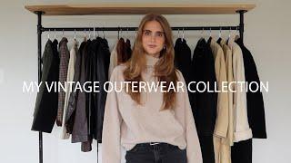 my vintage outerwear collection | try-on haul