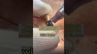 1.2mm brass round pipe welding