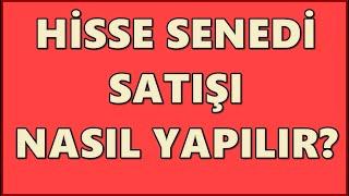 Ziraat Borsa Hisse Satışı Nasıl Yapılır? Yatırım Hesabından Hisse Senedi Nasıl Satılır?