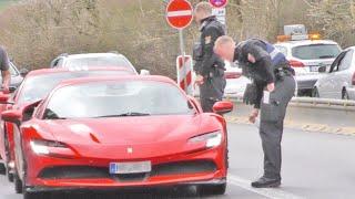 NÜRBURGRING CARFREITAG 2024 Polizei, Ferrari, Tuner - TEIL 3   Nordschleife Nurburgring