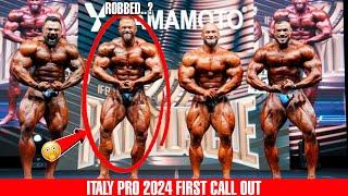 Muscle Pro Show 2024 | Open Bodybuilding First Call Out | Italy Pro 2024