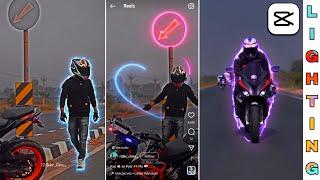 How To Make Lighting Effect Video || Electric Light Effect Video Editing || Capcut Video Editing
