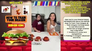 #MOVIE How To Train Your Dragon ⁨BURGER KING Flipping For Burger King's NEW HTTYD Items #tiktok