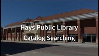 Catalog Searching