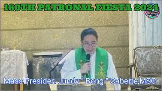 Homily:  4th Day Novena Mass San Roque Cordova  Rev. Fr. Jundy "Bong" Caberte, MSC