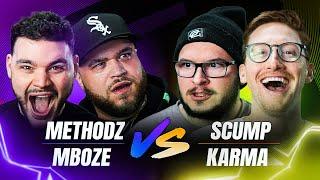 HE TRIES TO CHEAT  OpTic 2v2 Ft. Scump, Boze, Karma, Methodz